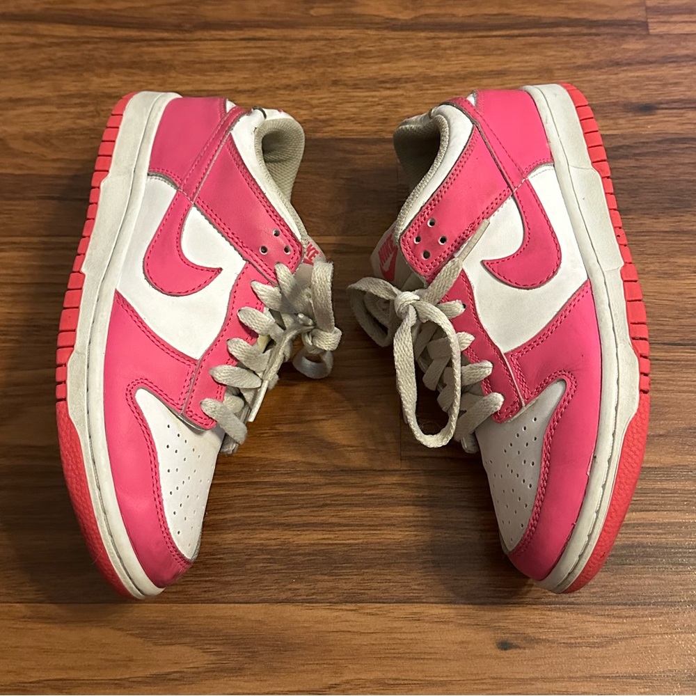 Nike Dunk Low “Laser Fuschia” GS Sneakers, Size: 5Y - Picture 2 of 12